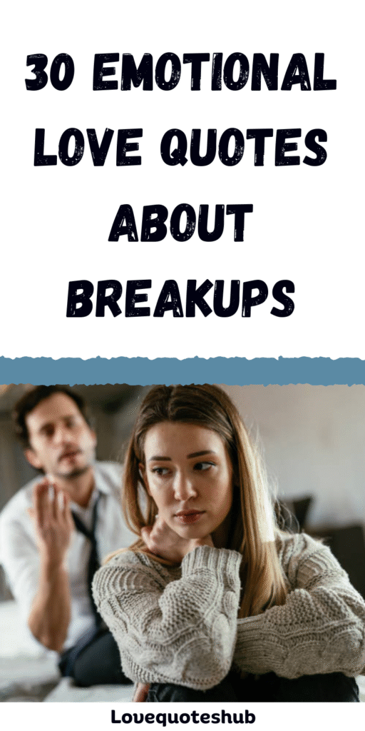 love quotes breakup