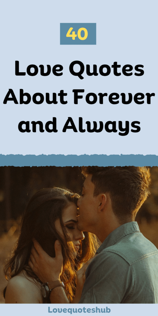  love quotes about forever